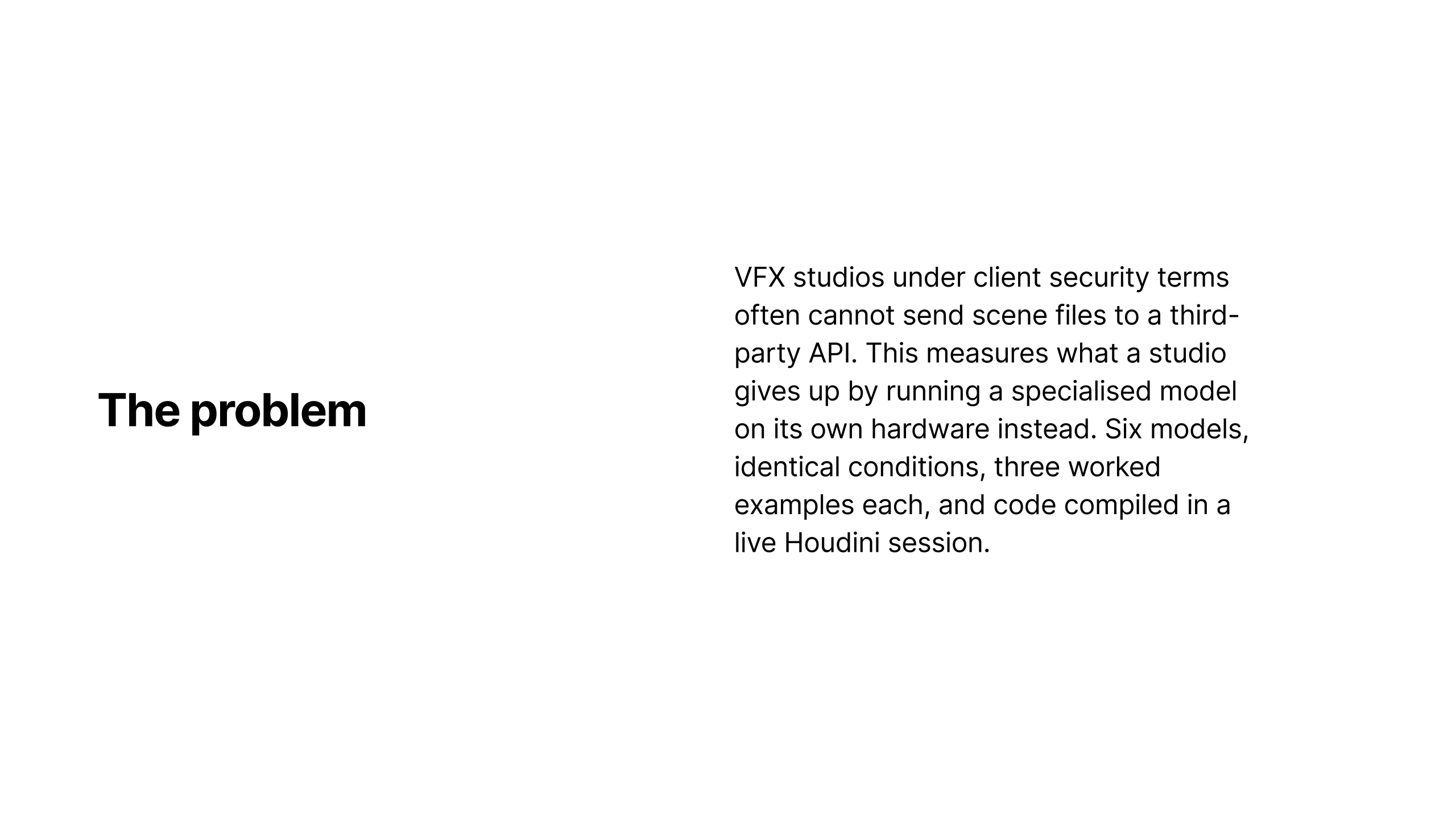 Technical report, slide 2 of 35